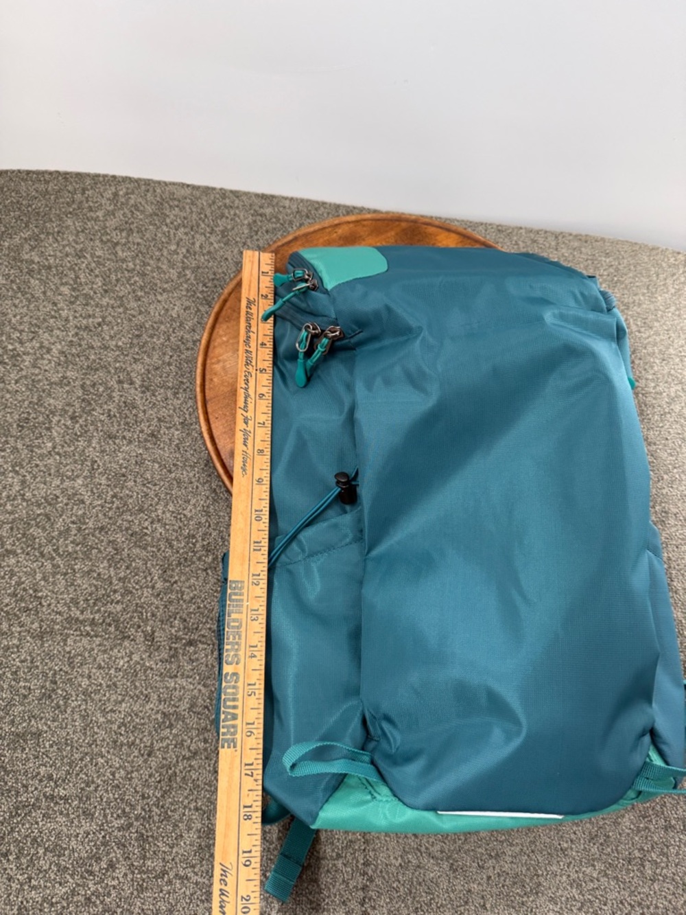 Embark Backpack Jartop Teal Blue/Green Hiking Travel Daypack Camping - Picture 6 of 13